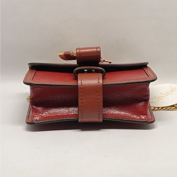 Chloé ABY Chain Mini Leather Shoulder Bag - Picture 7 of 15